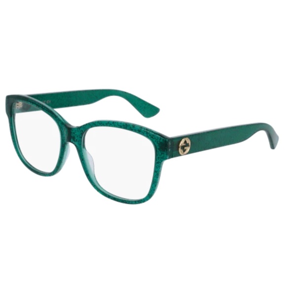 ISO GREEN GUCCI EYEGLASSES - Picture 1 of 1